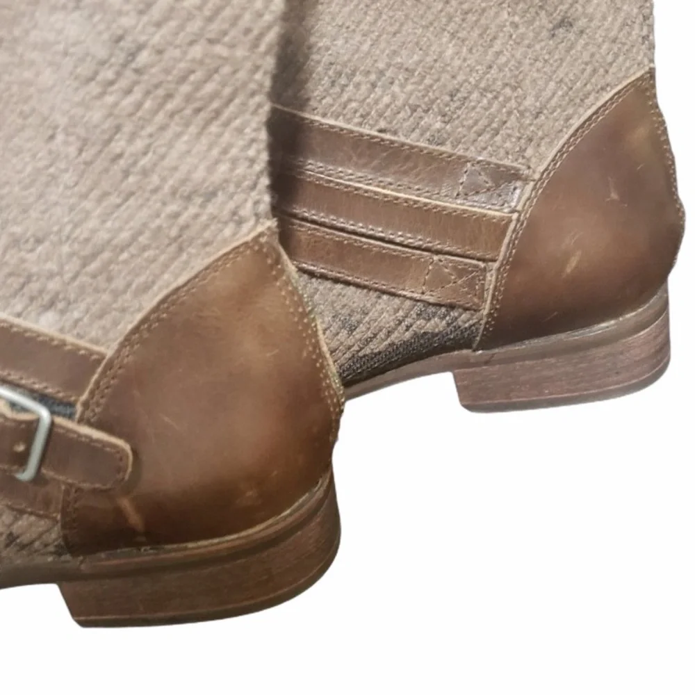 NWT Caterpillar Sabrina Brown Knee-high Wool Boots sz 10